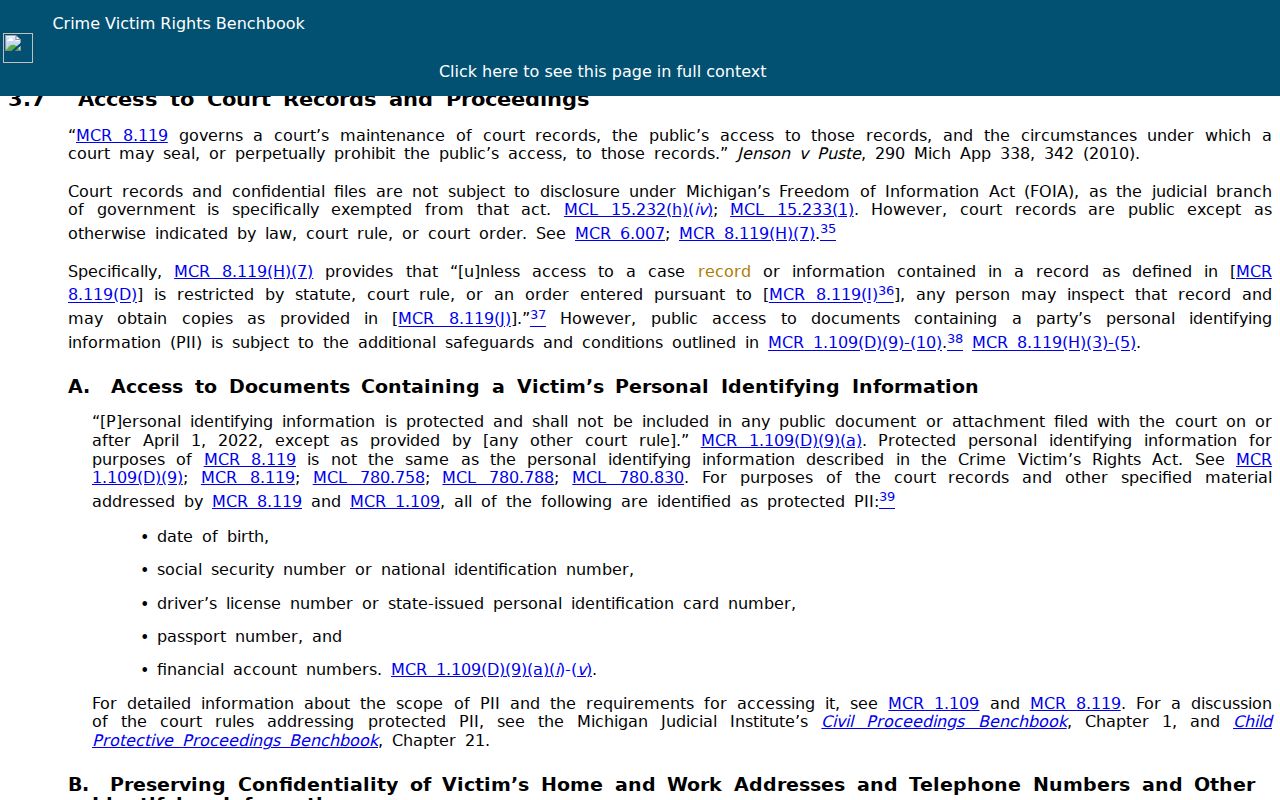 Ogemaw County warrant search research: court record access rule page